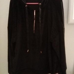 Nine West Active Velvet Hoodie